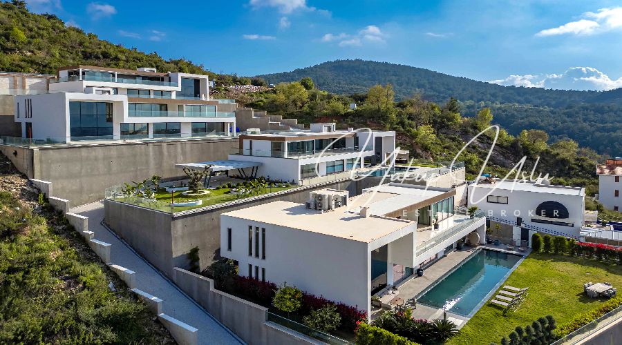 4-bedroom luxury villa Kargicak Alanya with private pool and sea views - Kiwi Sunset 2