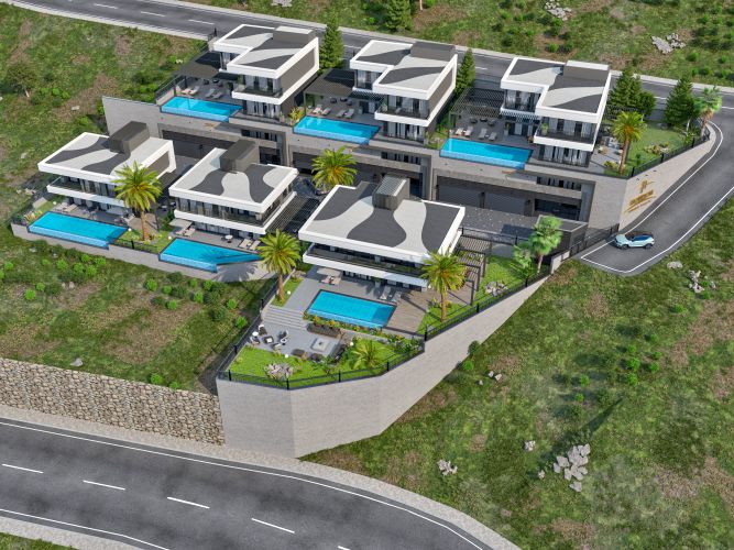 Luxury Horizon Villa for sale in Tepe Alanya