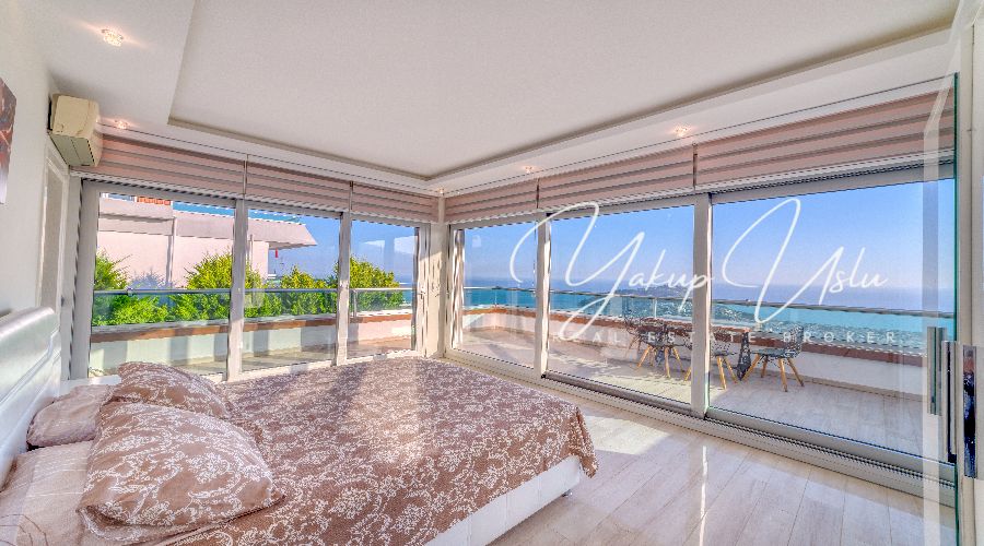 Baktas sea-view villa for sale Alanya