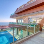 Baktas sea-view villa for sale Alanya