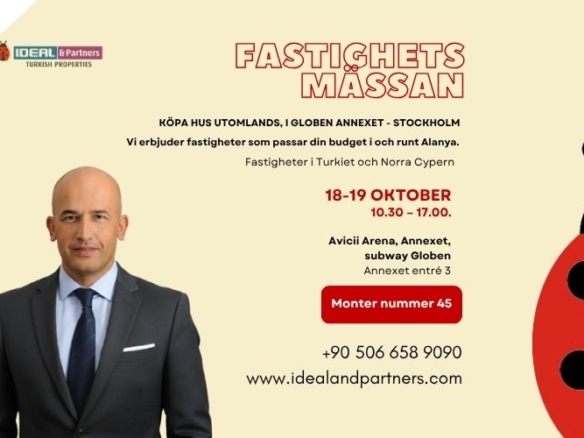 Real Eatate fair Stockholm Yakup Uslu