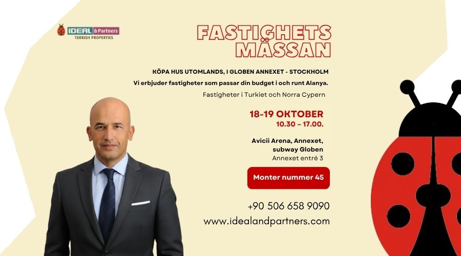 Real Eatate fair Stockholm Yakup Uslu