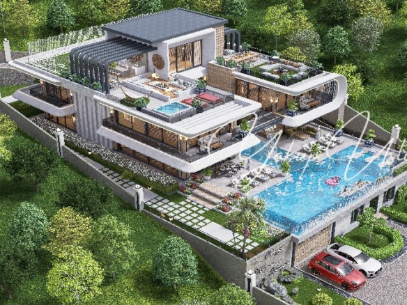 Bengz Virvana Villa Alanya for sale