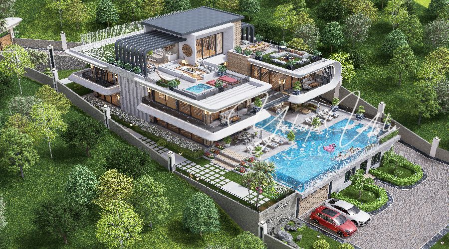 Bengz Virvana Villa Alanya for sale