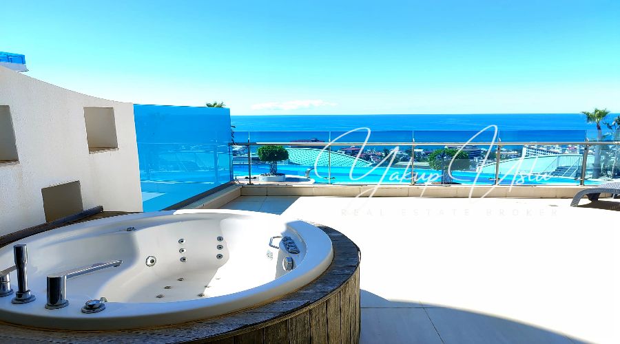 2+1 Sea View Elite Admiral Apartment for Sale | Konaklı Alanya