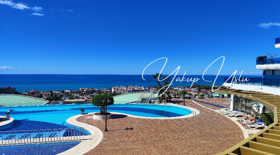 2+1 Sea View Elite Admiral Apartment for Sale | Konaklı Alanya