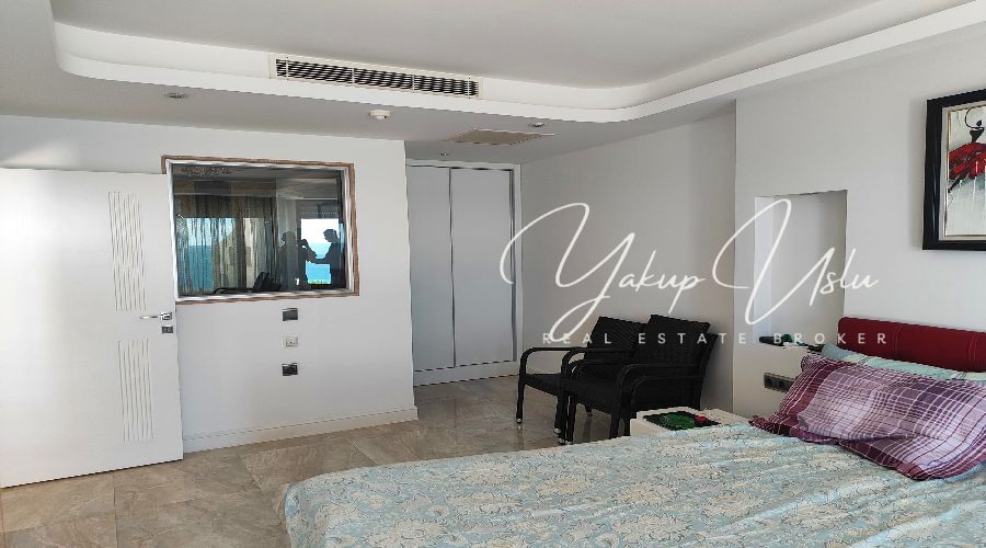 2+1 Sea View Elite Admiral Apartment for Sale | Konaklı Alanya